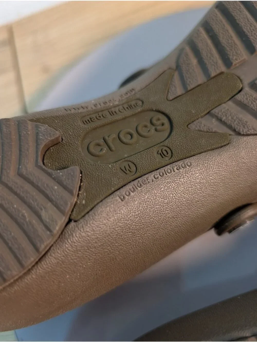 CROCS shoes are